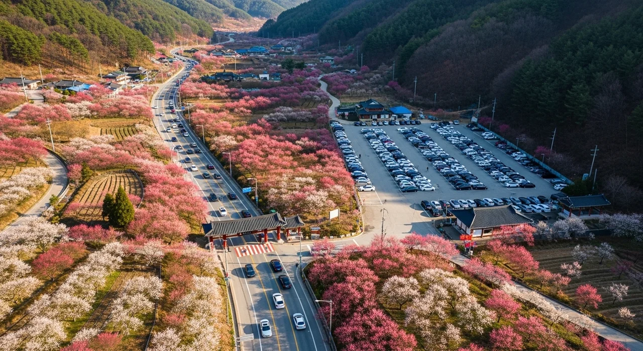 매화마을 가는 길: 주차 및 교통편 완전 정복