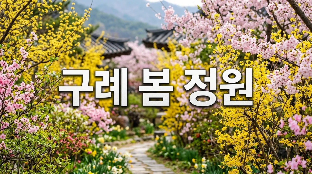 구례 봄 정원: 숨겨진 보석 같은 봄꽃 명소 완전 정복 가이드