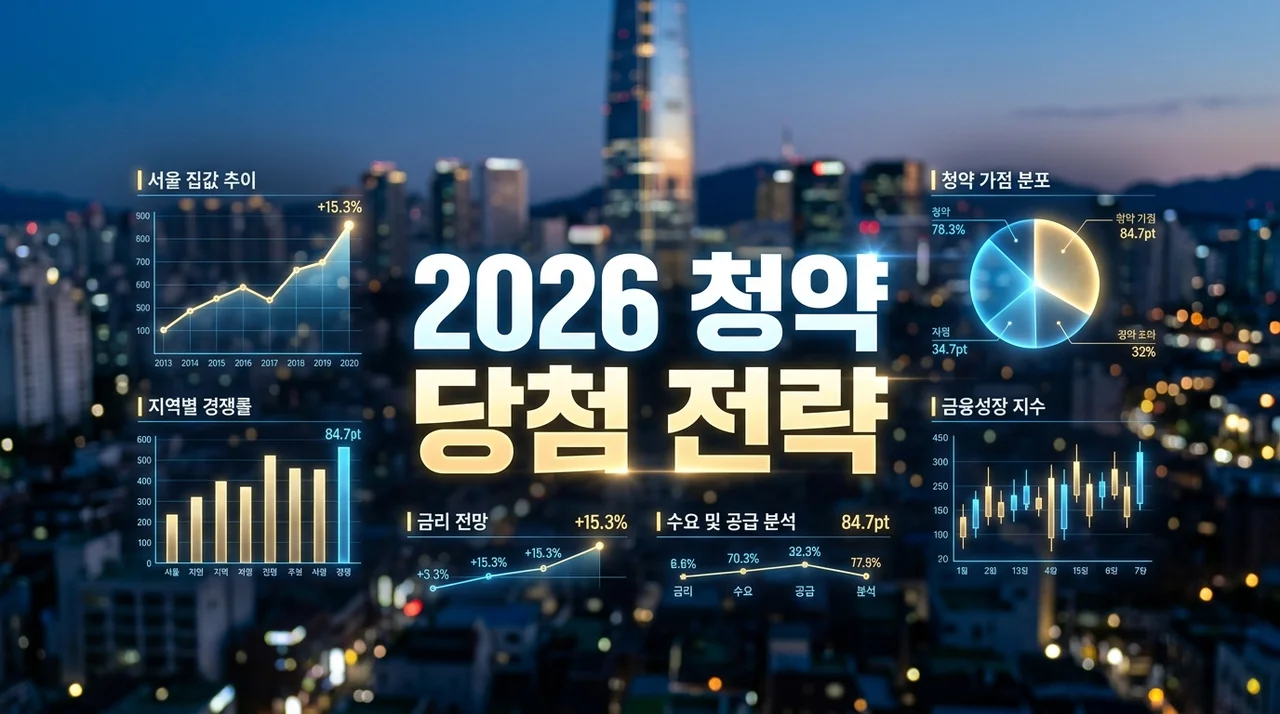 2026 청약 당첨 전략: 성공적인 내 집 마련을 위한 완벽 가이드