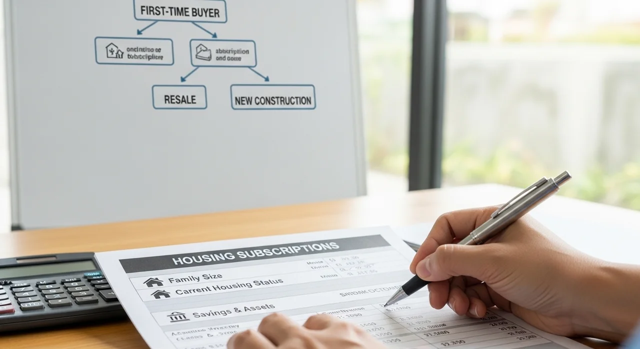 나에게 맞는 청약 유형 및 가점 관리 전략 수립