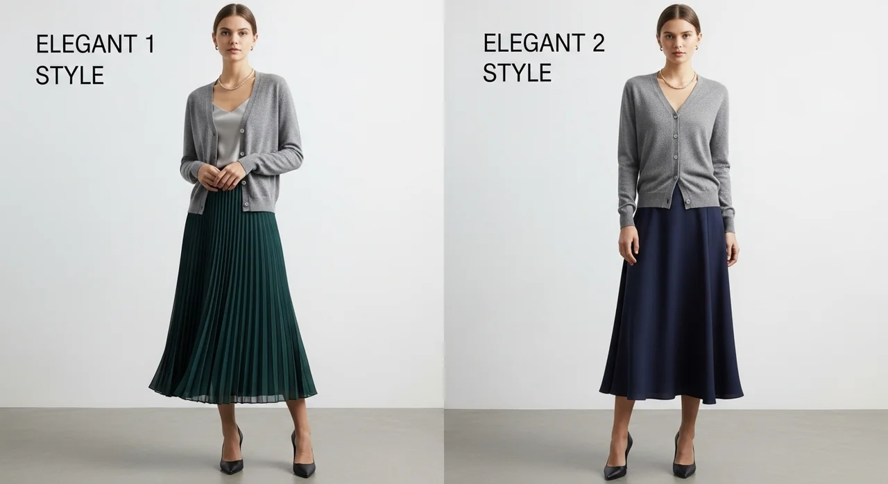 스타일링 가이드: 가디건을 활용한 패션 제안