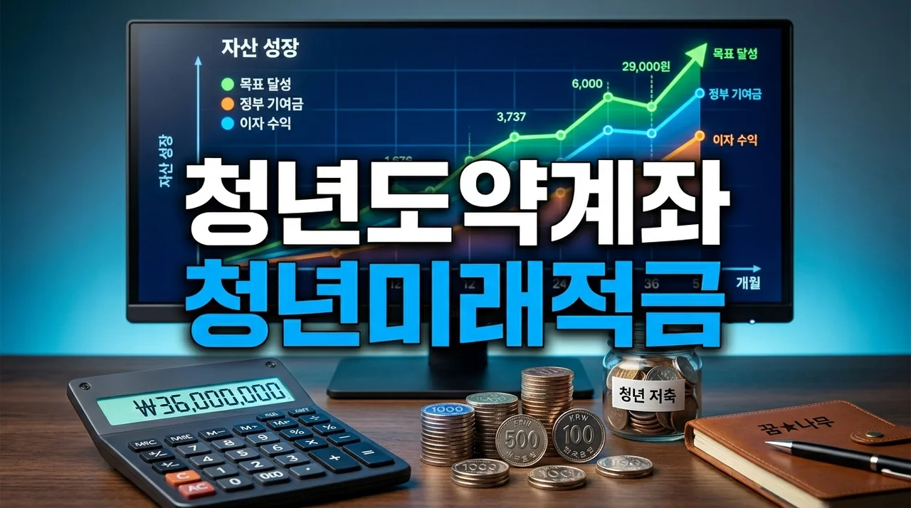 2026 청년도약계좌 vs 청년미래적금: 신청 조건부터 이자 비교 완벽 정리