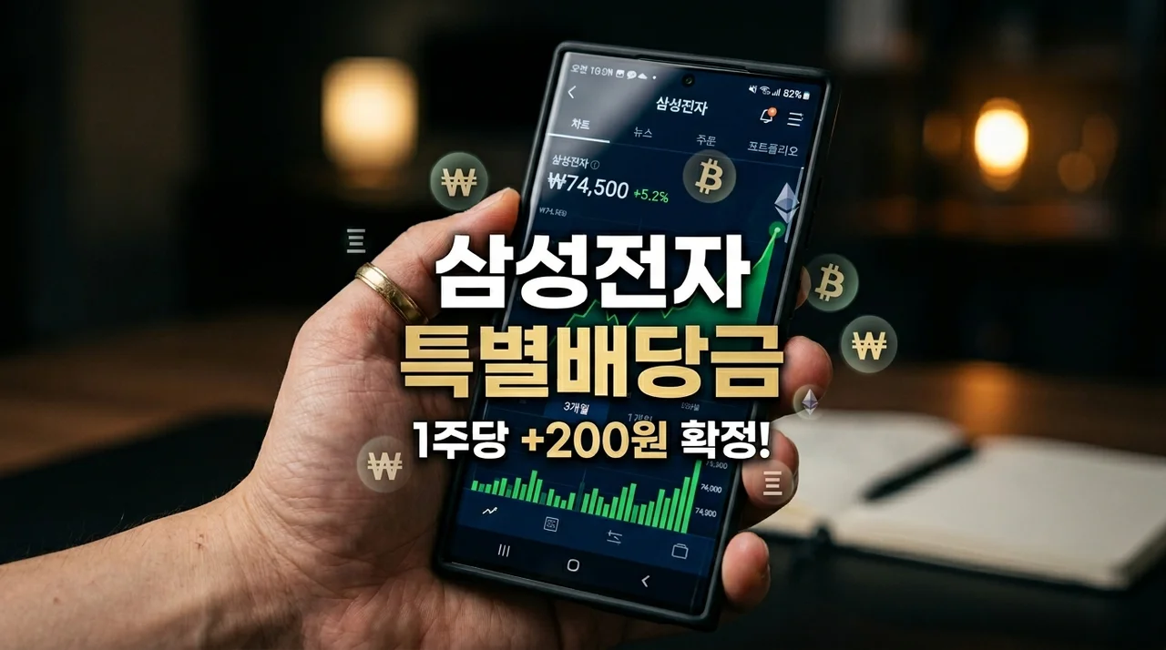 삼성전자 특별배당금 2026: 지급일, 기준, 세금 완벽 분석 가이드