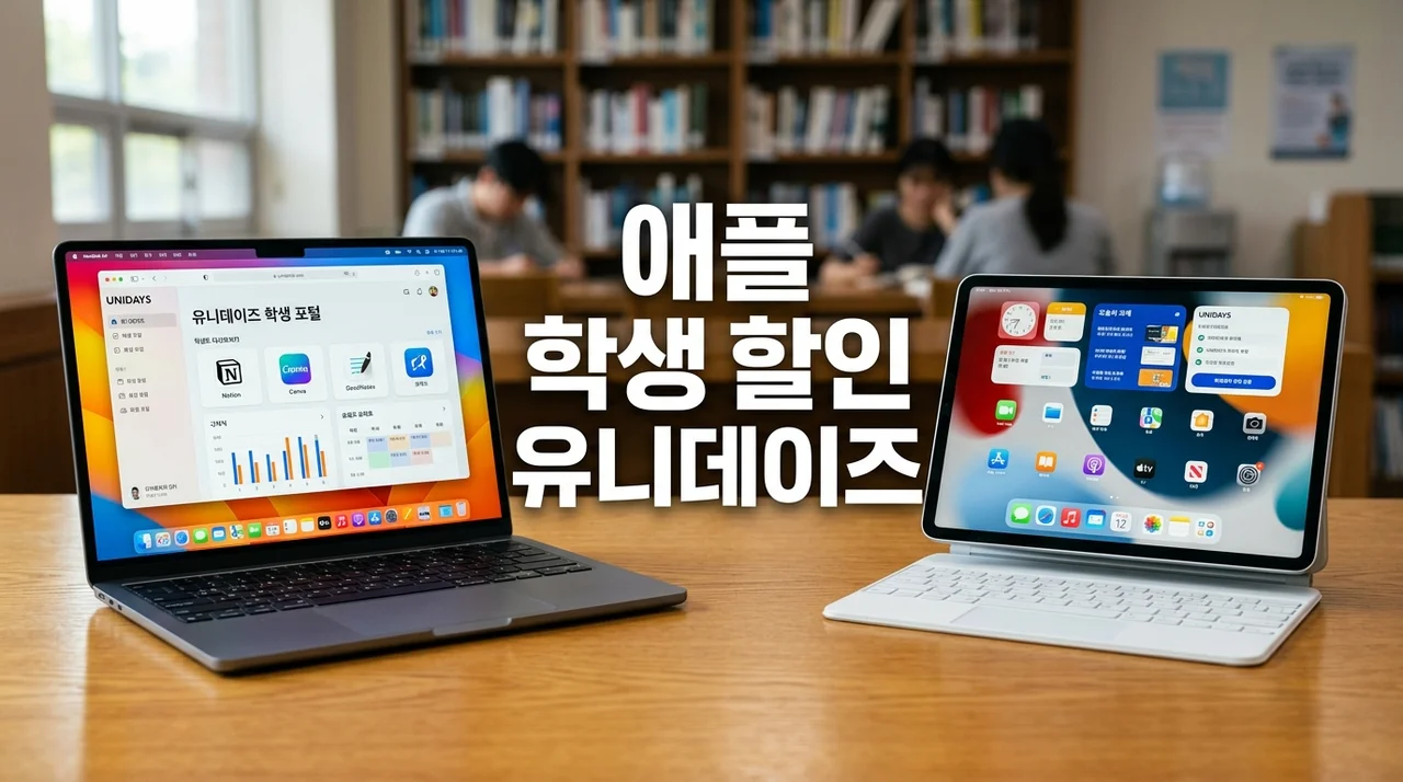 애플 학생 할인: 유니데이즈 인증부터 구매 혜택까지 완벽 가이드
