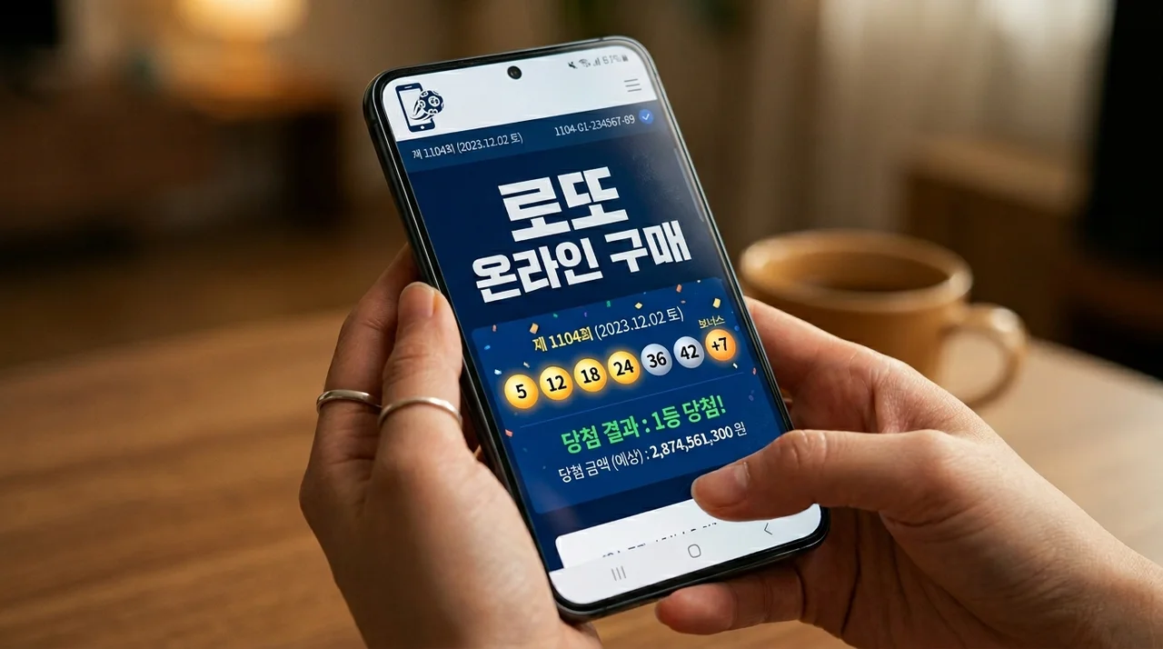 로또 온라인 구매 완벽 가이드: 동행복권 모바일 구입부터 당첨금 수령까지