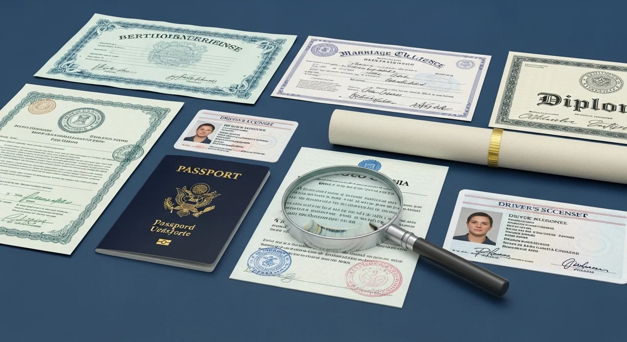 제출 서류 및 준비물