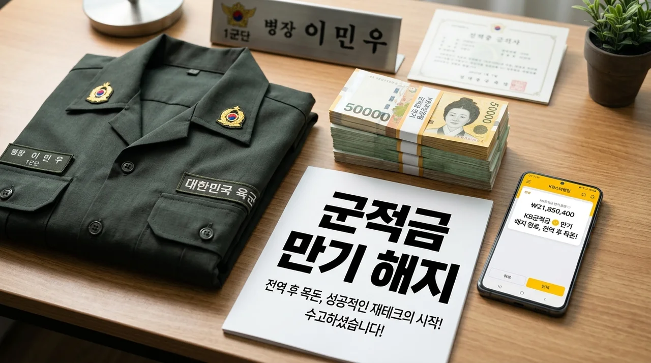 군적금 만기 해지 완벽 가이드: 이자 계산부터 비대면 신청까지