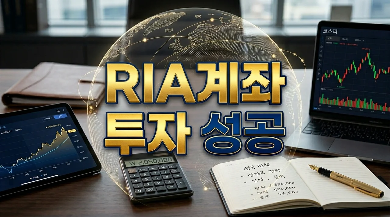 RIA계좌 장단점 완벽 분석: 해외주식 투자 성공 꿀팁과 세금 절약 전략