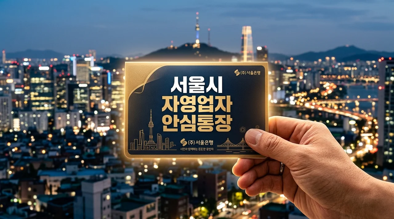 서울시 자영업자 안심통장 2026: 최대 1천만원 혜택 총정리