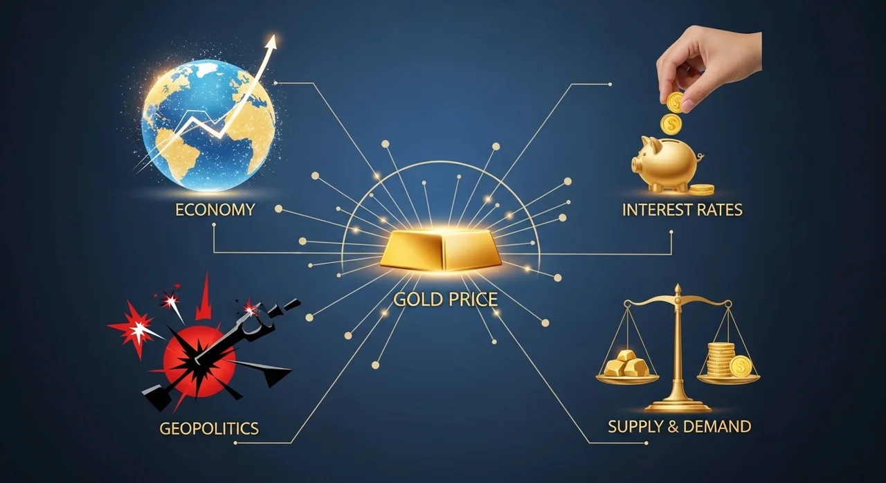 2026 순금 시세, 무엇이 움직이는가? 주요 영향 요인 분석