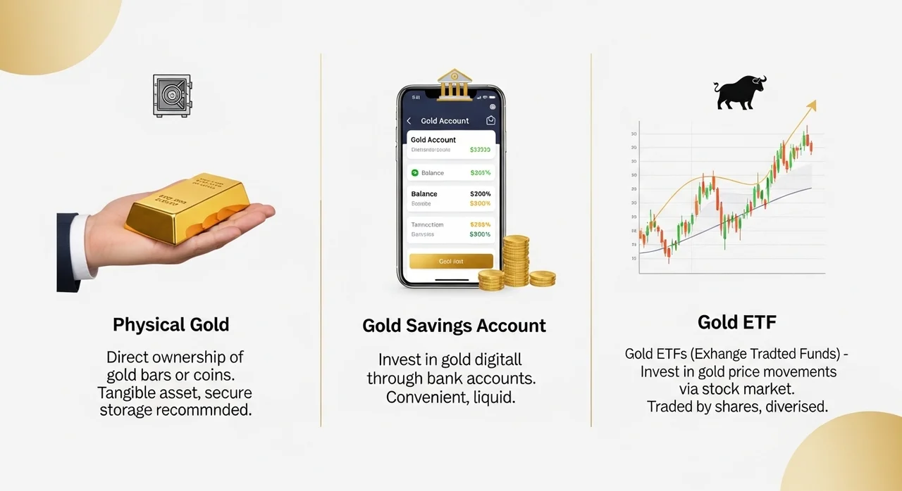 현명한 순금 투자 전략: 다양한 접근 방식과 유의점