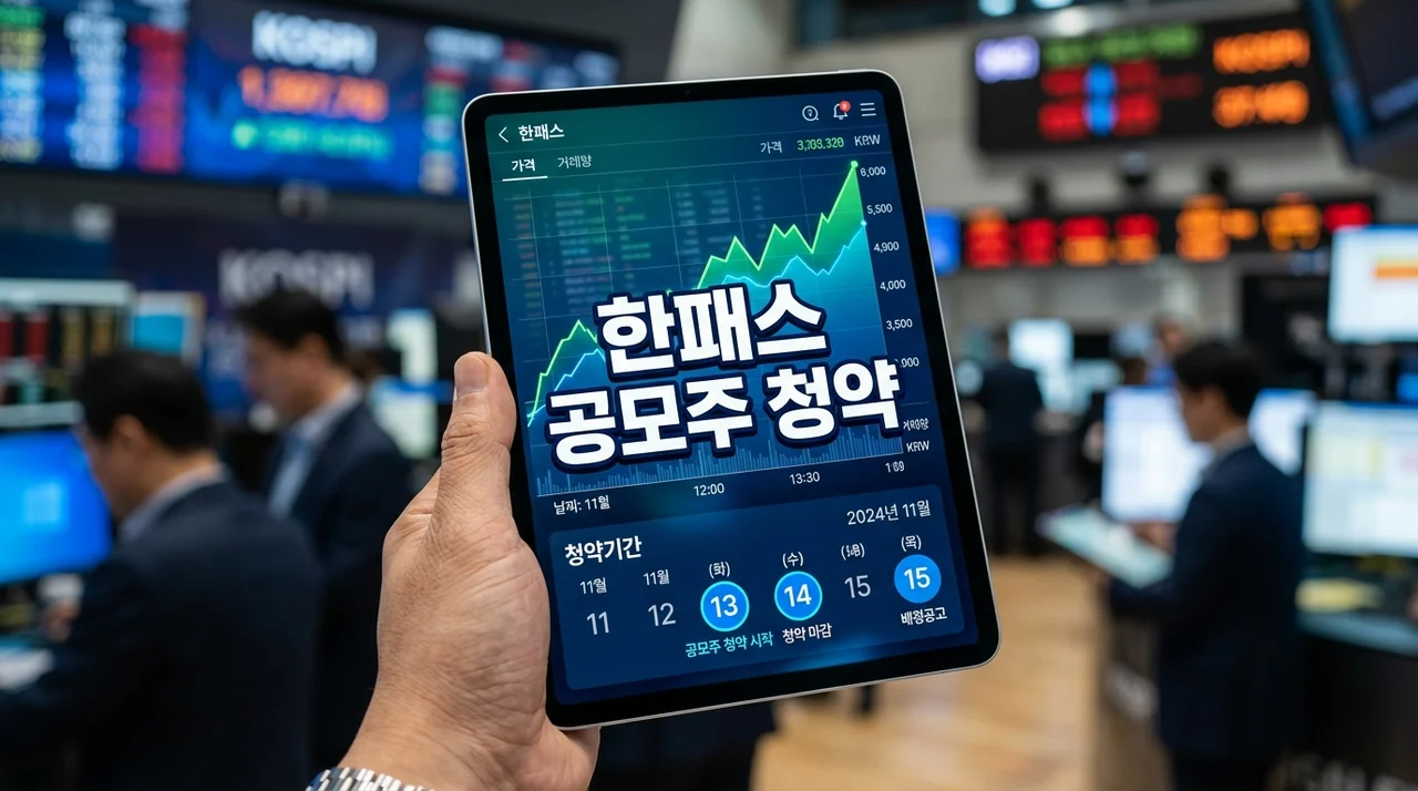 2026년 한패스 공모주 청약 일정 완벽 가이드: 수익 극대화 전략