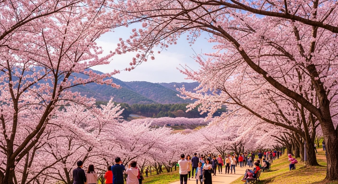 화려한 봄 벚꽃 구경: 최적의 방문 시기와 명소