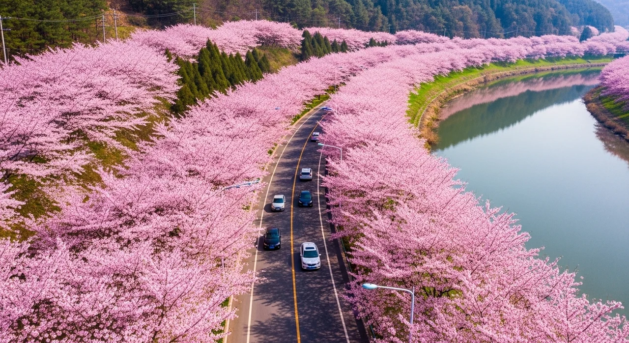 2026 구례 벚꽃 개화 시기 및 명소: 300리 벚꽃길을 걷다