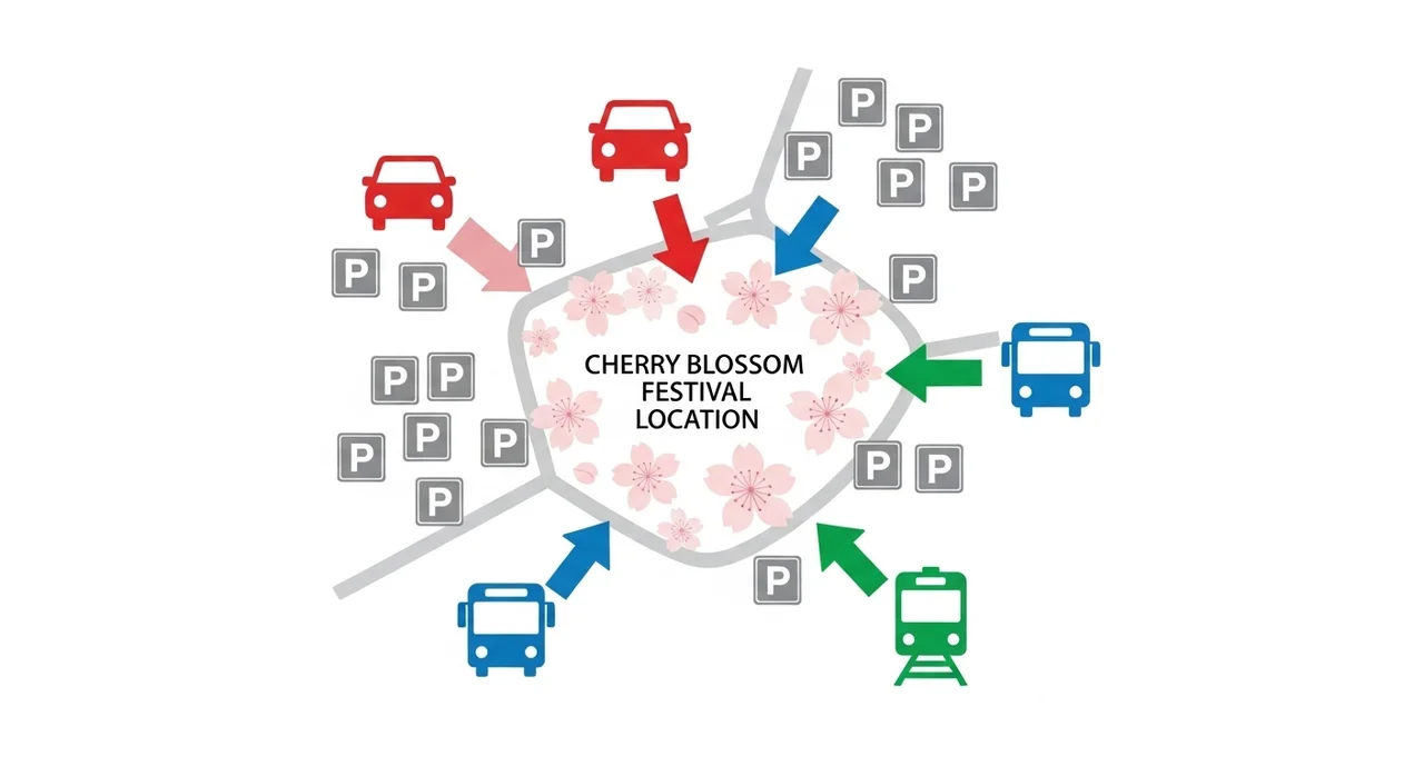 편리한 축제 방문을 위한 교통 및 주차 완벽 가이드