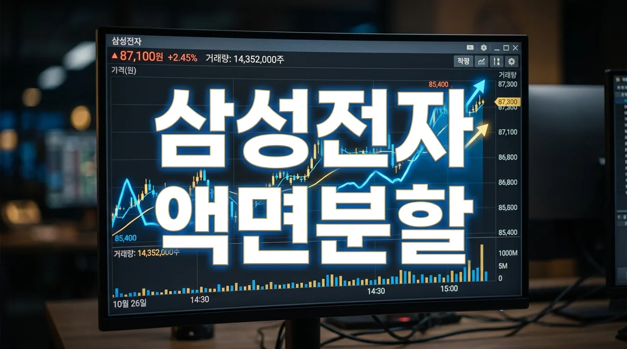 삼성전자 주식 액면분할 50분의 1 의미와 주가 영향 및 투자 전략