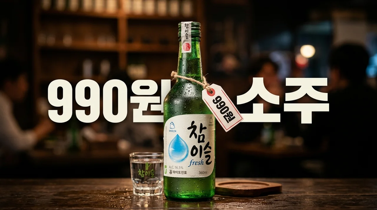 990원 소주, 동네 슈퍼에서 만나는 저렴한 선택지