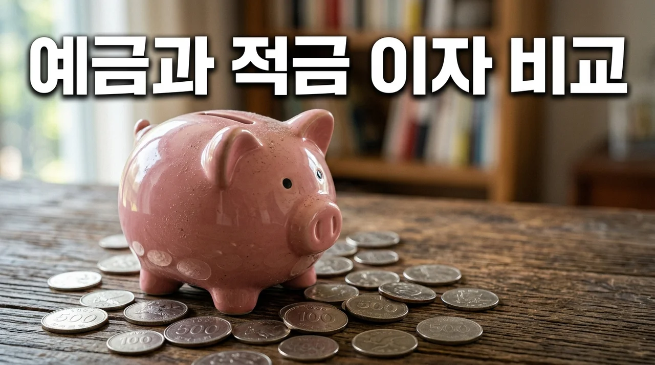 예금과 적금: 어떤 선택이 더 유리할까? 이자 비교 분석