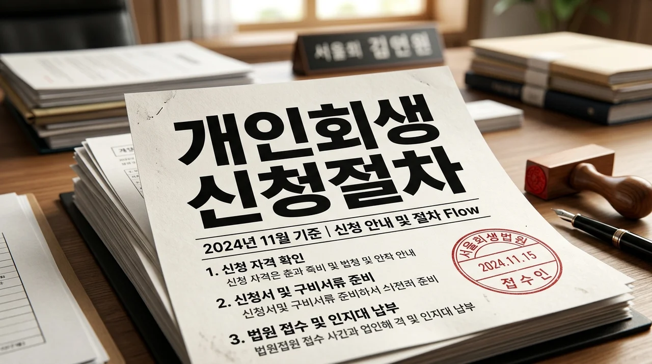 개인회생 신청 절차: 필수 정보와 단계별 가이드