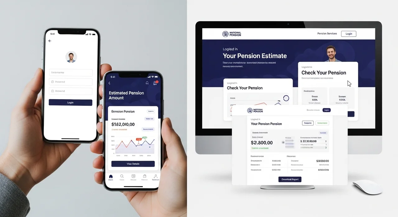 국민연금 예상수령액 조회 방법