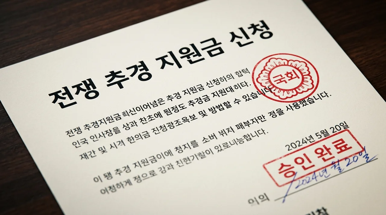 전쟁 추경 지원금 신청 및 생계 지원 방법 가이드