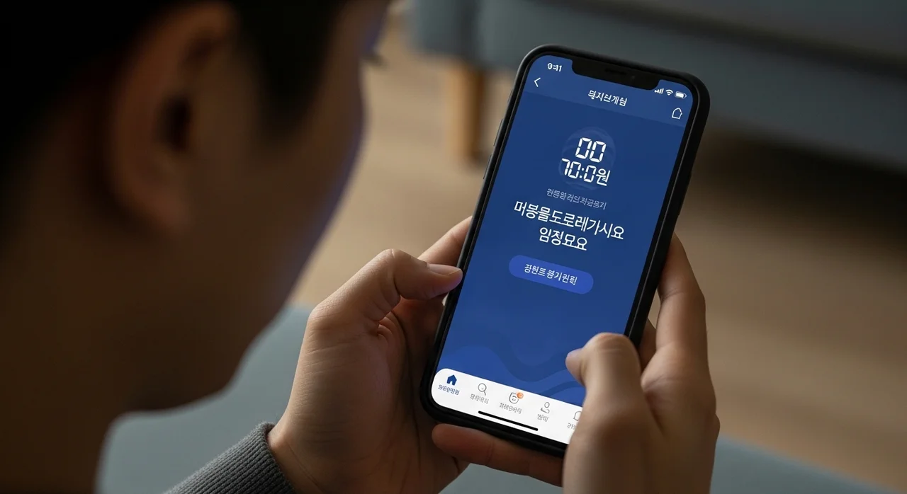 신청 후 대기 및 지원금 수령 방법