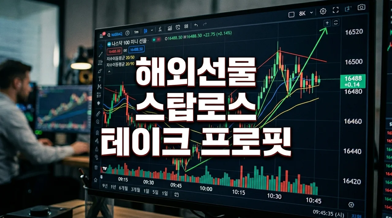 해외선물 스탑로스와 테이크 프로핏 설정 완전 정복