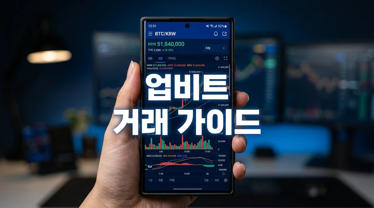 업비트 코인 거래 방법 총정리: 입금부터 매매 전략 및 시세 분석 팁까지