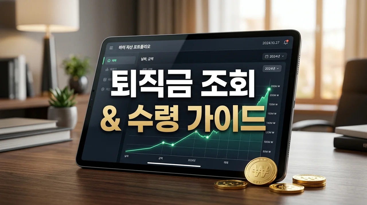 내 퇴직금 조회 방법 및 퇴직연금 수령 가이드: DB, DC, IRP 완벽 정리