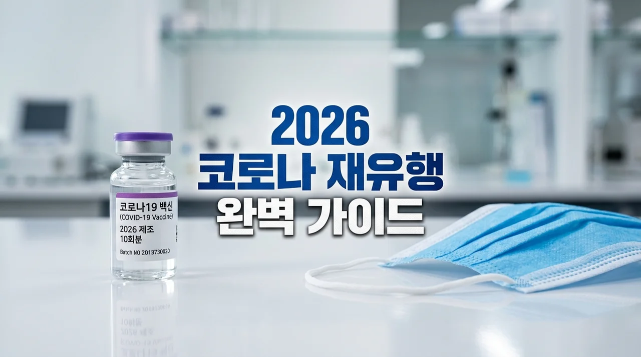 2026 코로나 재유행 증상 및 예방접종 지원금 완벽 정리 가이드