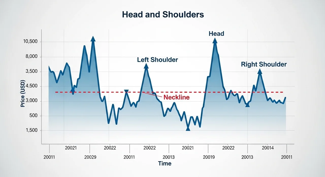 헤드앤숄더 패턴의 3가지 핵심 구성 요소