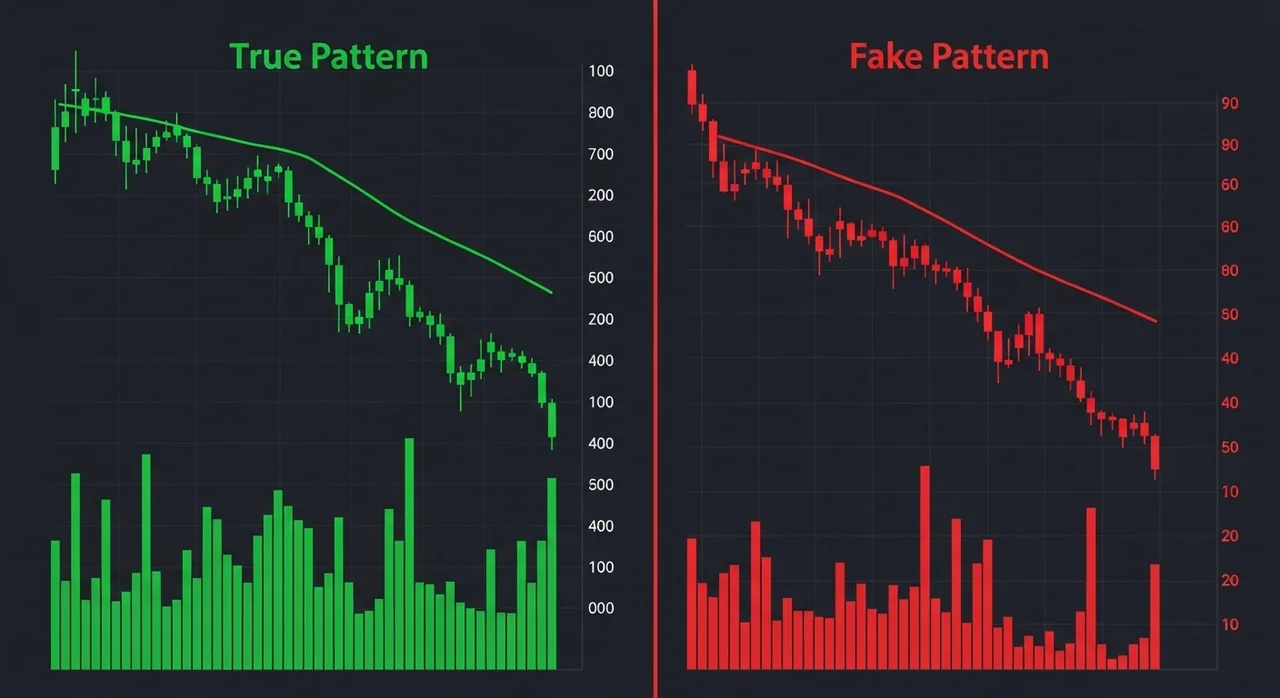 주의사항: 가짜 신호(Fake-out) 구별법
