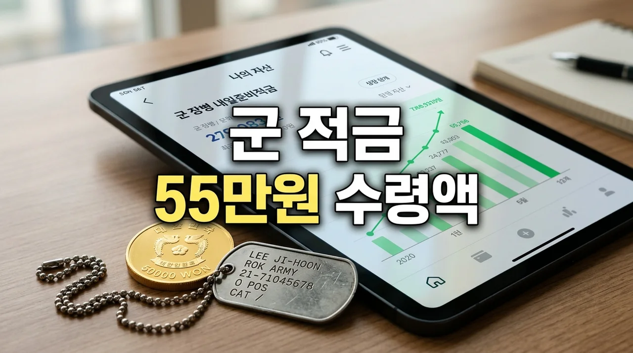 2026 장병내일준비적금 총정리: 월 55만원 납입 시 예상 수령액 및 가입 가이드