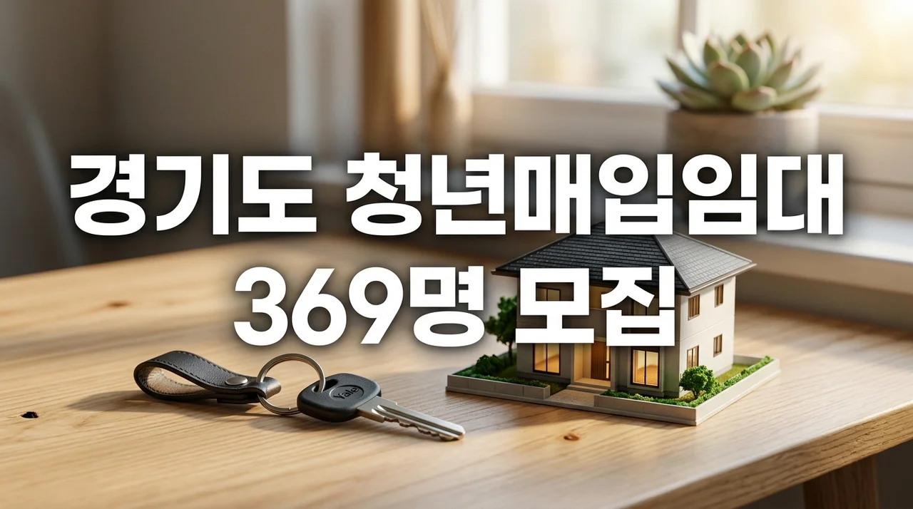 경기도 청년 매입임대 369명 모집 공고: 신청 자격, 방법, 혜택 완벽 정리