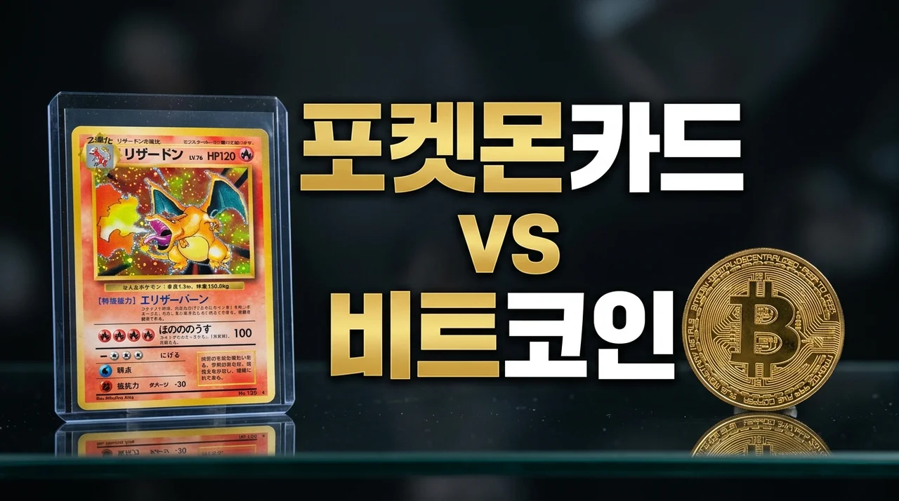 포켓몬카드 vs 비트코인 MZ세대가 주목하는 투자 흐름 정리