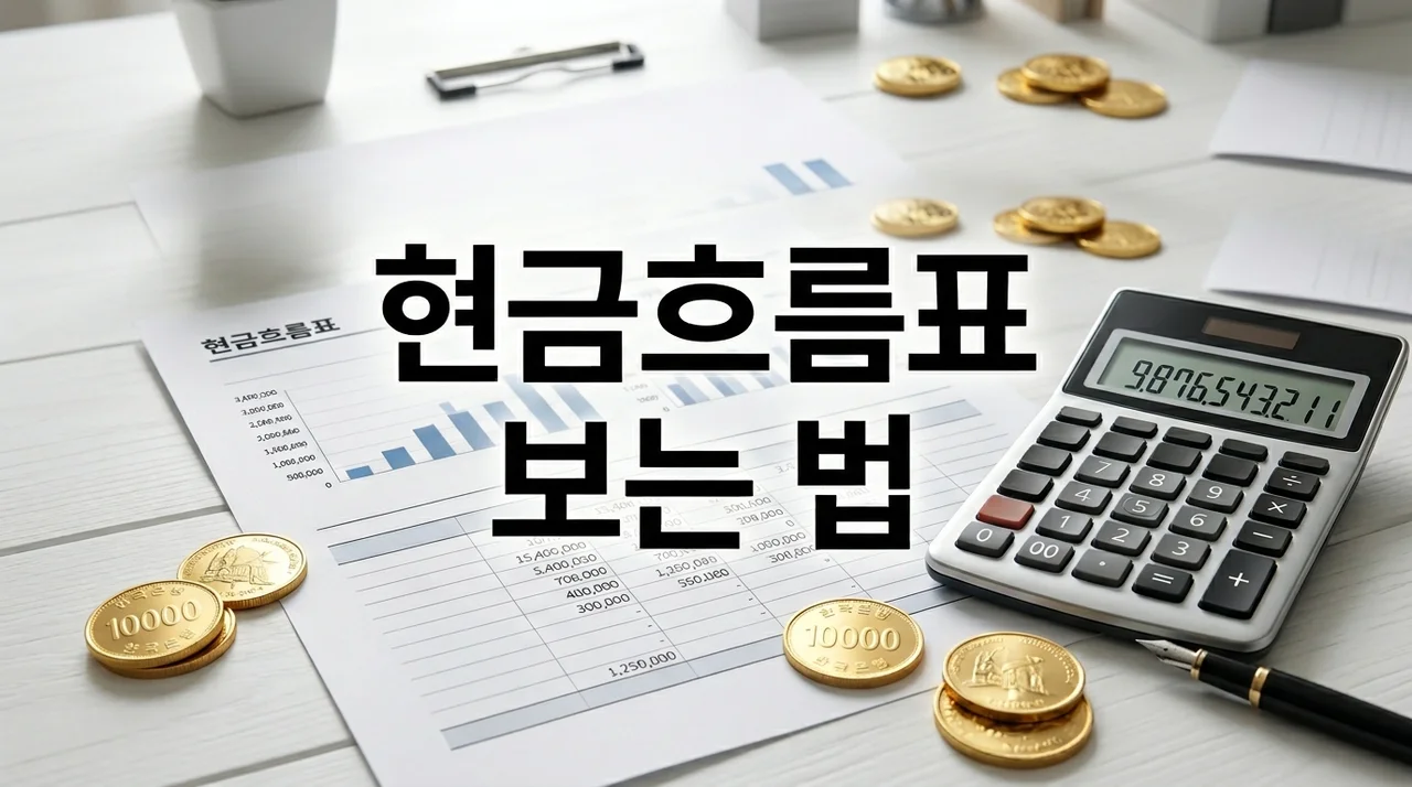 현금흐름표 보는 법: 초보자도 5분 만에 이해하는 기업의 진짜 돈줄 분석 가이드