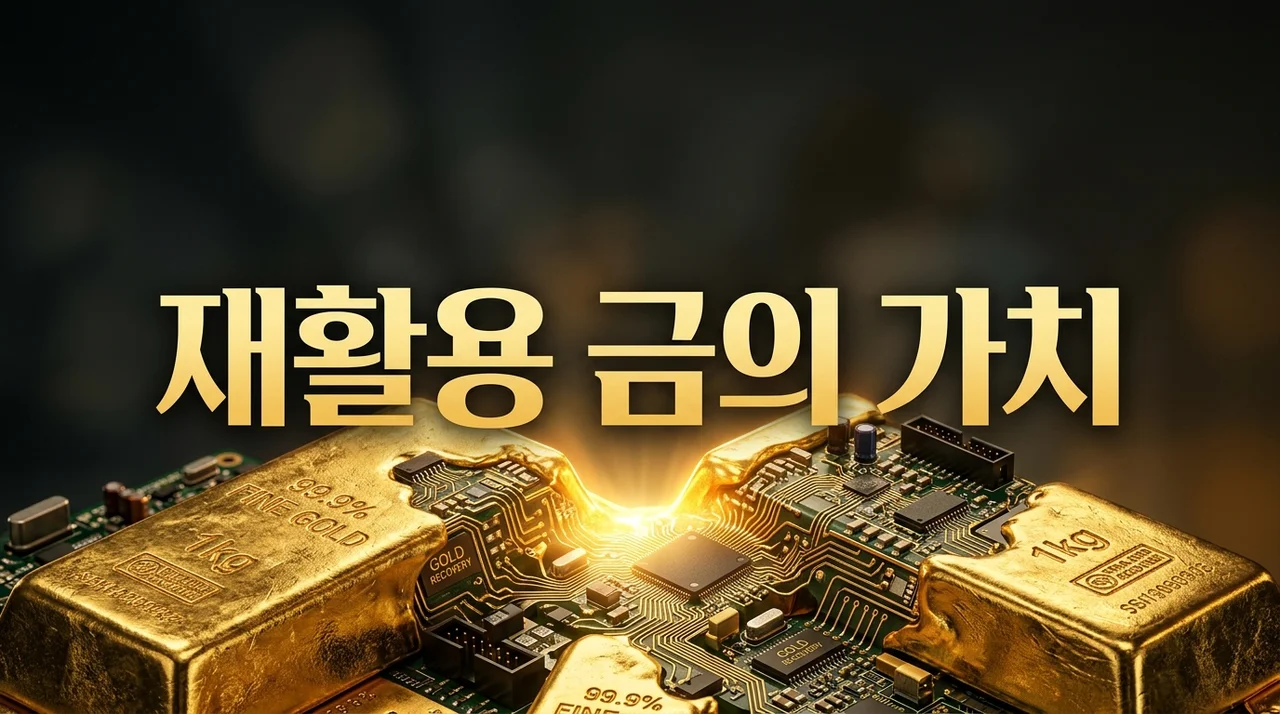 재활용 금의 가치와 회수 방법: 도시광산에서 지속 가능한 주얼리까지