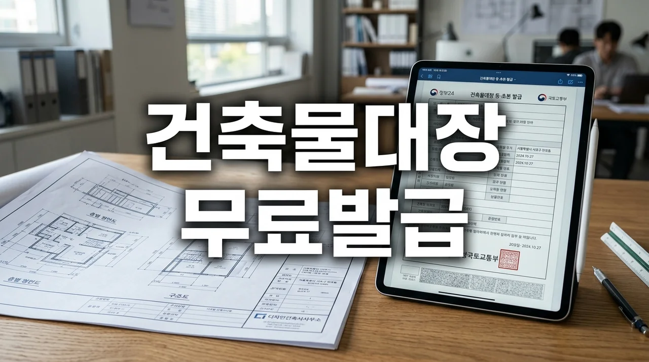 건축물대장 무료 열람 발급 방법 및 필수 확인 항목 총정리 가이드