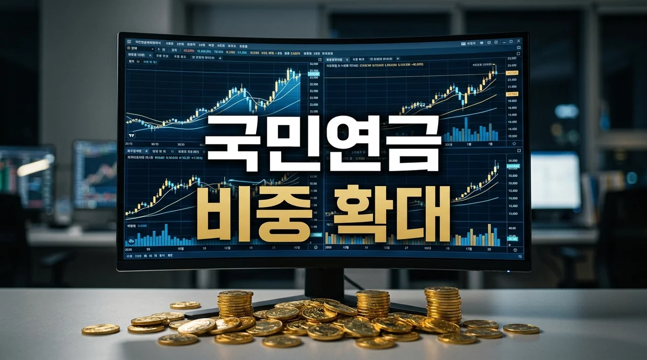 국민연금 국내주식 (비중확대, 증시영향, 투자전략)