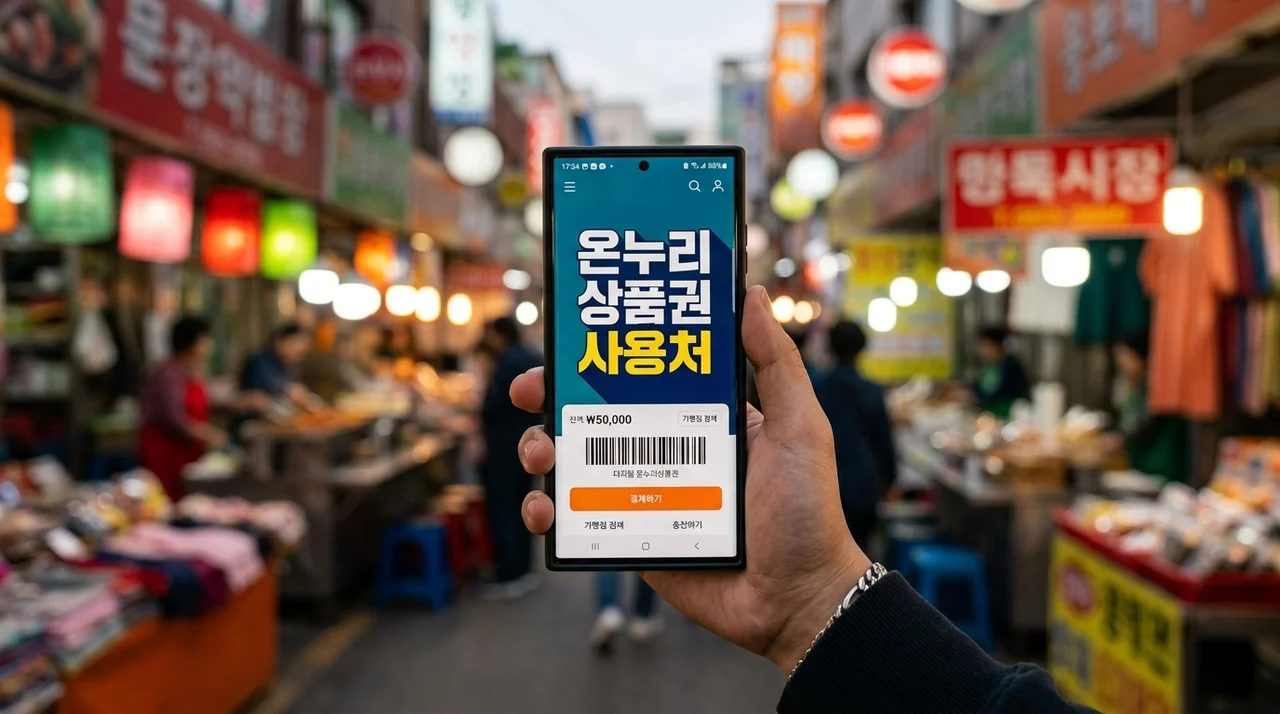 온누리상품권 사용처 (조회방법, 카드형, 할인율)