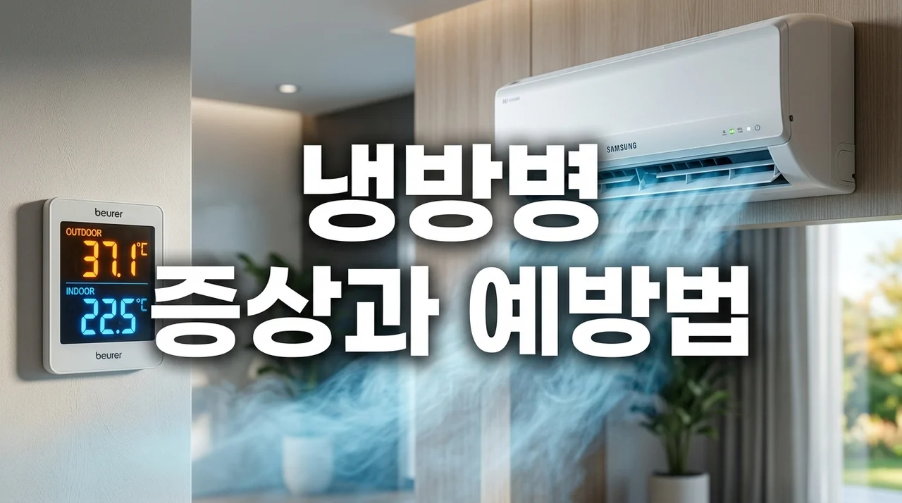 냉방병 (증상 구분, 예방법, 회복 대처)