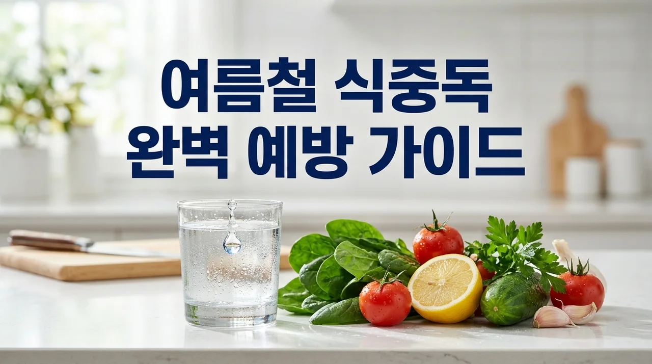 여름 식중독 (예방법, 원인균, 응급대처)