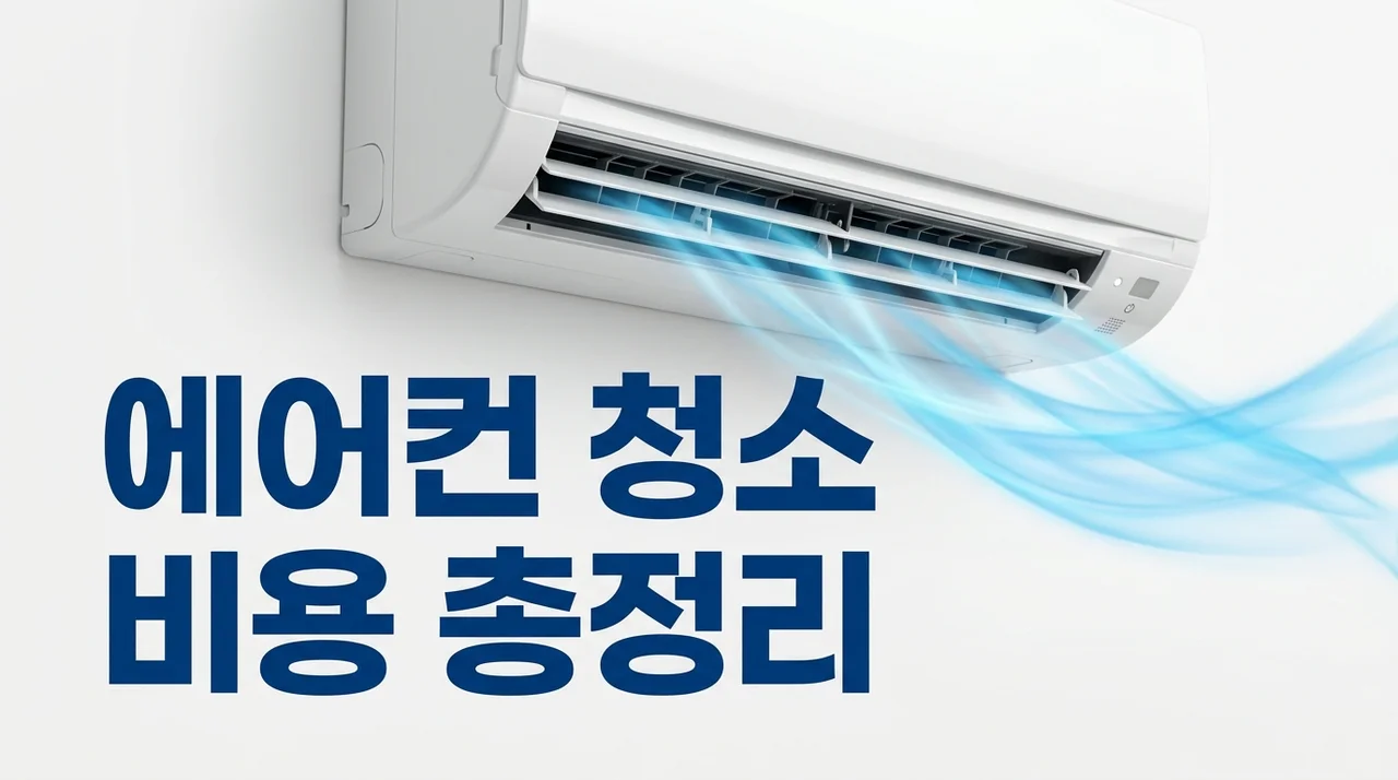 에어컨 청소 비용 (벽걸이·스탠드·시스템, 완전 분해 청소, 업체 선정)