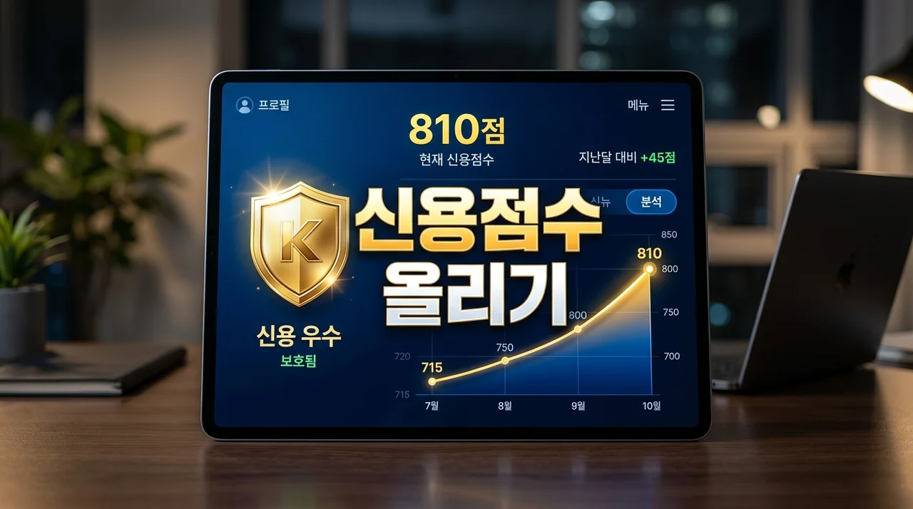 신용점수 올리기 (비금융정보, 카드 활용법)