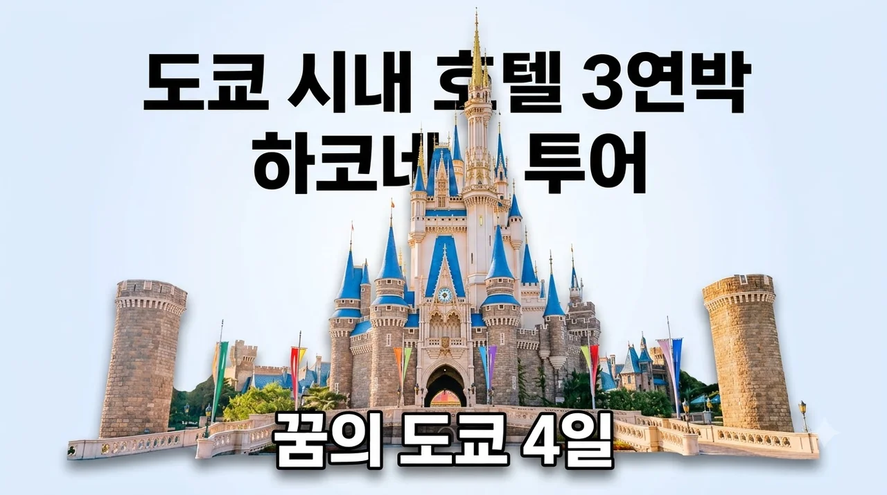 도쿄 4일 79만원대 시내 호텔 3연박과 하코네 투어까지